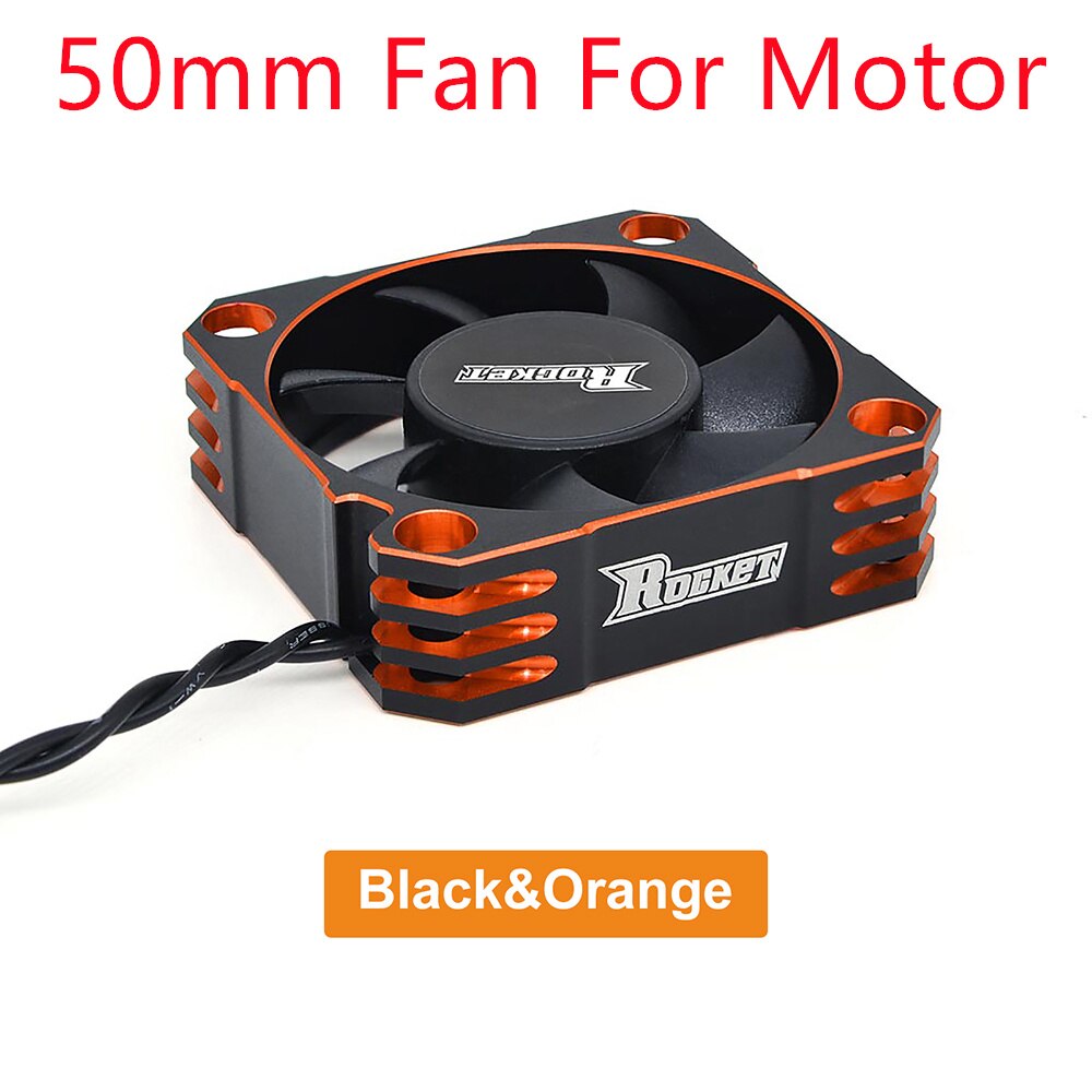 Rocket RC Fan 25mm 30mm 35mm 40mm 50mm SURPASS HOBBY Heat Dissipation Cooling Fan for for 1/10 1/8 Brushless Motor RC Car Part.