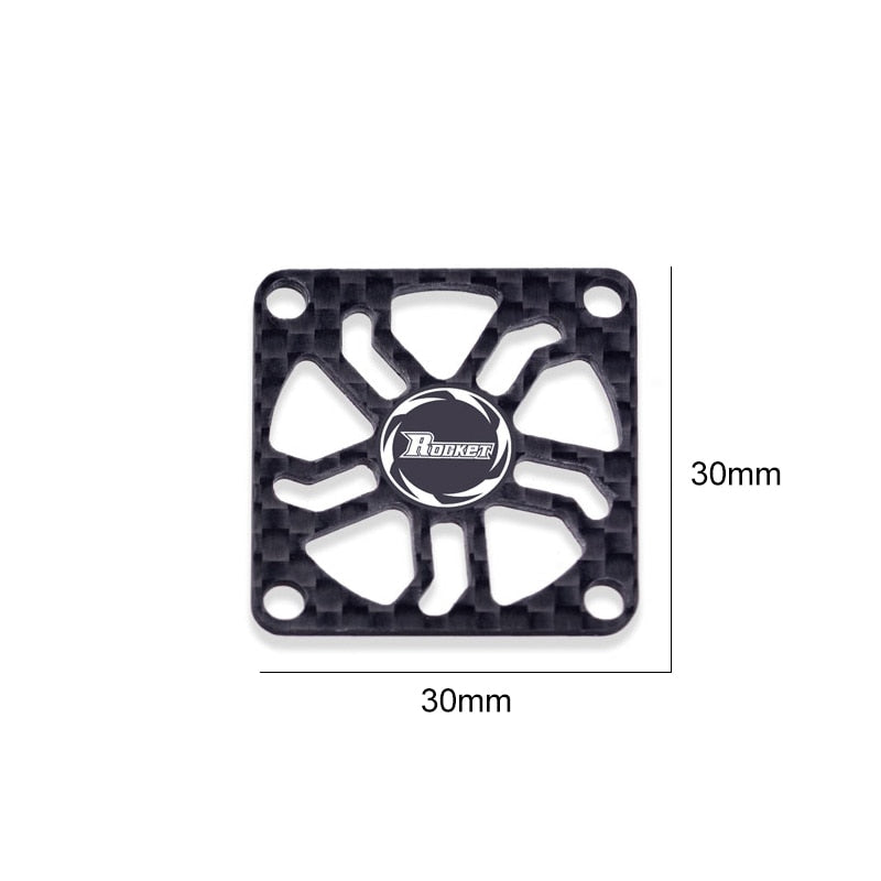 Rocket RC Fan 25mm 30mm 35mm 40mm 50mm SURPASS HOBBY Heat Dissipation Cooling Fan for for 1/10 1/8 Brushless Motor RC Car Part.