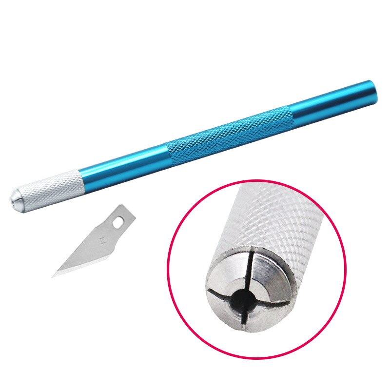 Precision Hobby Knife Stainless Steel Blades for Arts Crafts PCB Repair Leather Films Tool Pen Multi Purpose DIY