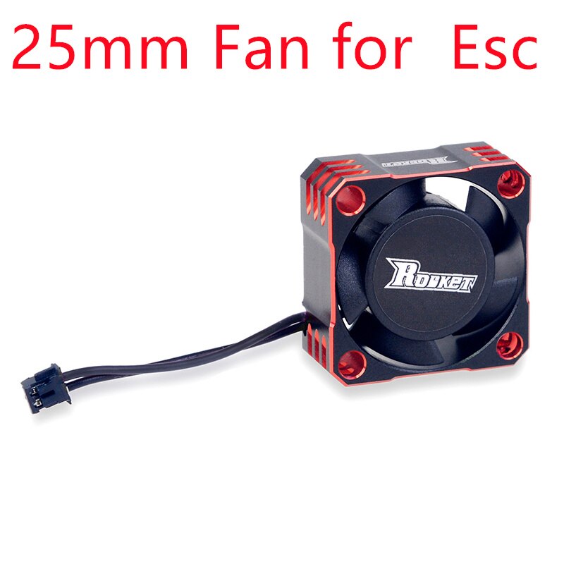 Rocket RC Fan 25mm 30mm 35mm 40mm 50mm SURPASS HOBBY Heat Dissipation Cooling Fan for for 1/10 1/8 Brushless Motor RC Car Part.