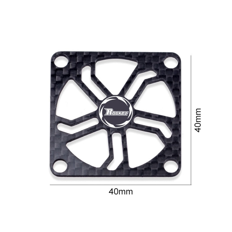 Rocket RC Fan 25mm 30mm 35mm 40mm 50mm SURPASS HOBBY Heat Dissipation Cooling Fan for for 1/10 1/8 Brushless Motor RC Car Part.