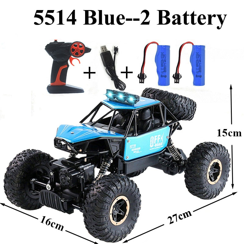 Paisible Electric 4WD RC Car Remote Control Toy Bubble Machine On Radio Control 4x4 Drive Rock Crawler Toy For Boys Girls 5514