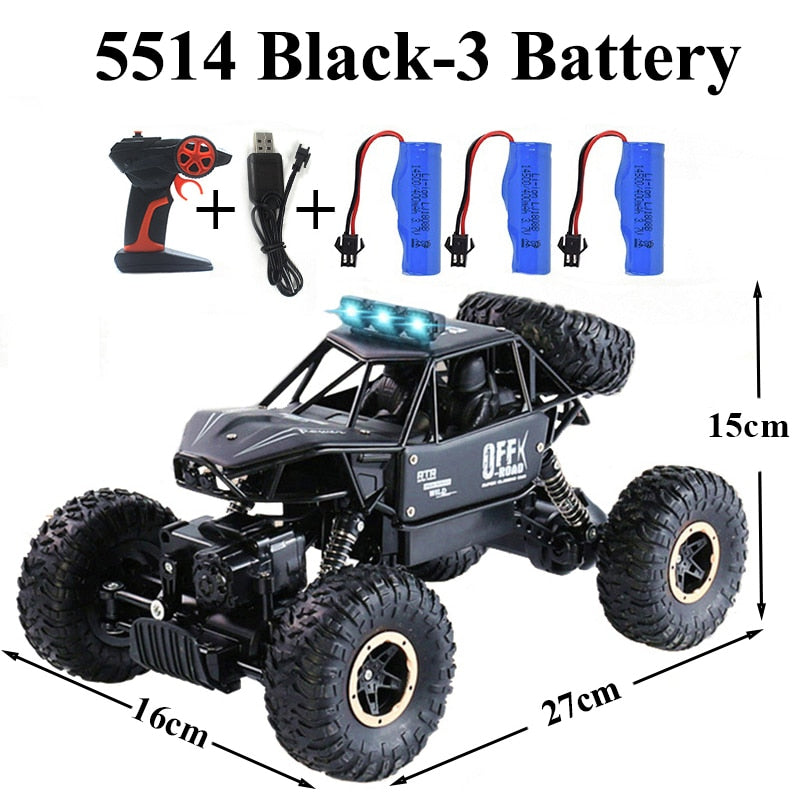 Paisible Electric 4WD RC Car Remote Control Toy Bubble Machine On Radio Control 4x4 Drive Rock Crawler Toy For Boys Girls 5514