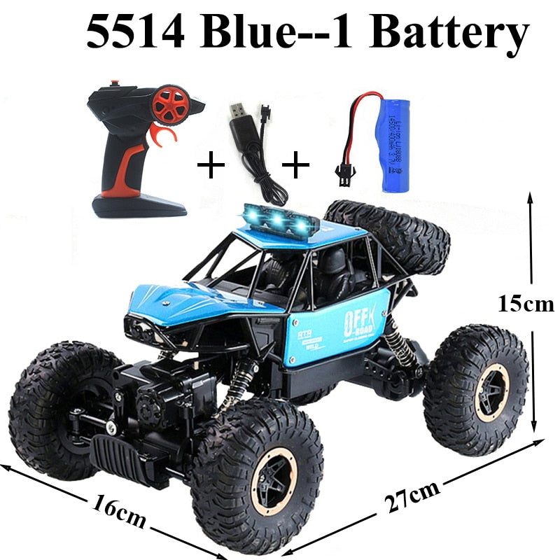 Paisible Electric 4WD RC Car Remote Control Toy Bubble Machine On Radio Control 4x4 Drive Rock Crawler Toy For Boys Girls 5514