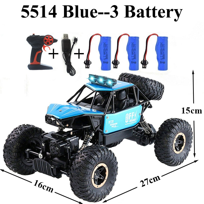 Paisible Electric 4WD RC Car Remote Control Toy Bubble Machine On Radio Control 4x4 Drive Rock Crawler Toy For Boys Girls 5514
