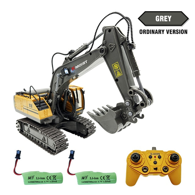 RC Excavator 1:20 Remote Control Truck 2.4G RC Crawler Engineering Vehicle Excavator Truck Radio Control Children's Day Gifts