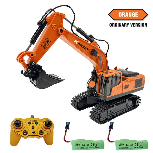 RC Excavator 1:20 Remote Control Truck 2.4G RC Crawler Engineering Vehicle Excavator Truck Radio Control Children's Day Gifts