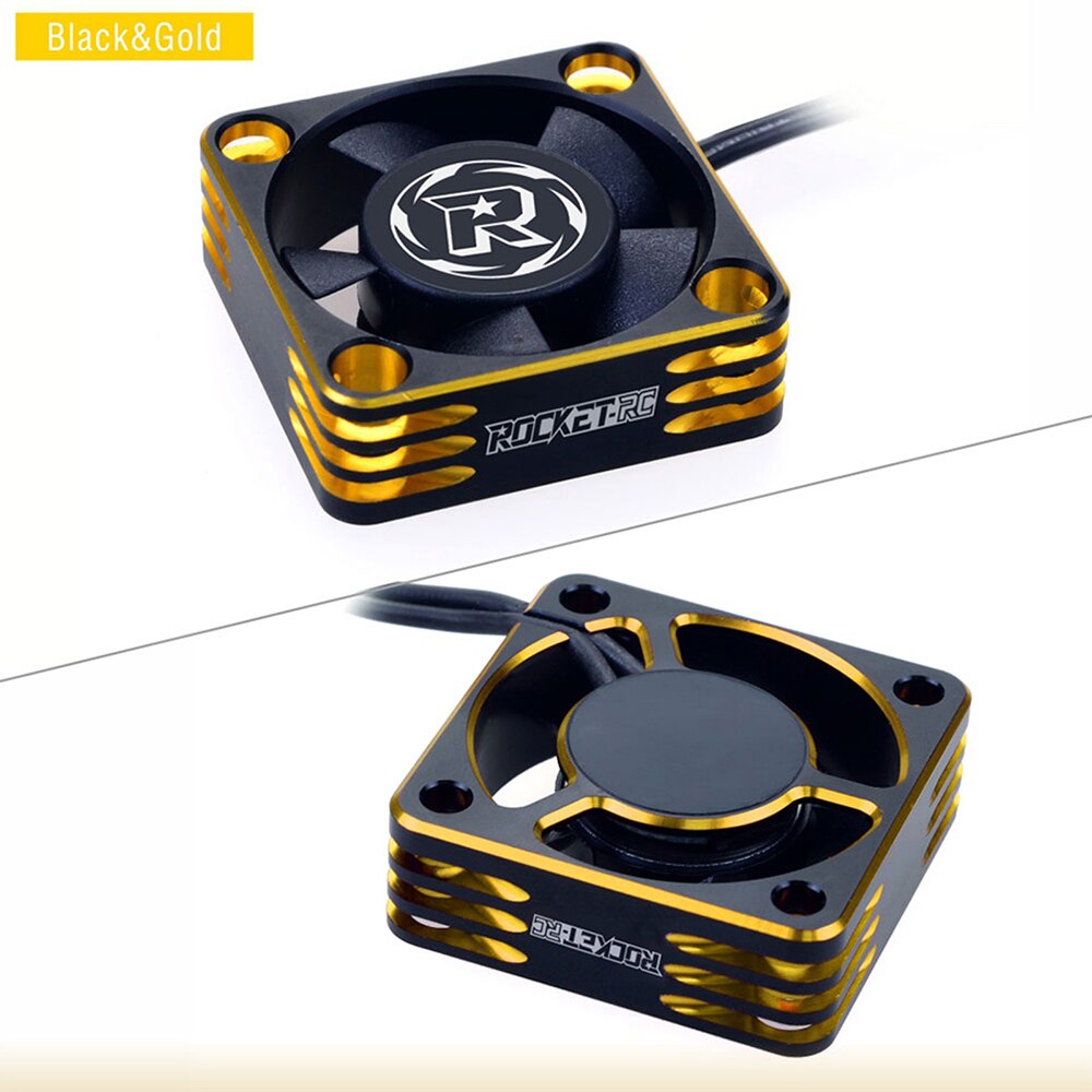 Rocket RC Fan 25mm 30mm 35mm 40mm 50mm SURPASS HOBBY Heat Dissipation Cooling Fan for for 1/10 1/8 Brushless Motor RC Car Part.
