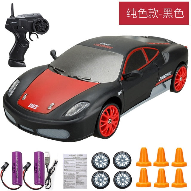 2.4G Drift Rc Car 4WD RC Drift Car Toy Remote Control GTR Model AE86 Vehicle Car RC Racing Car Toy for Children Christmas Gifts