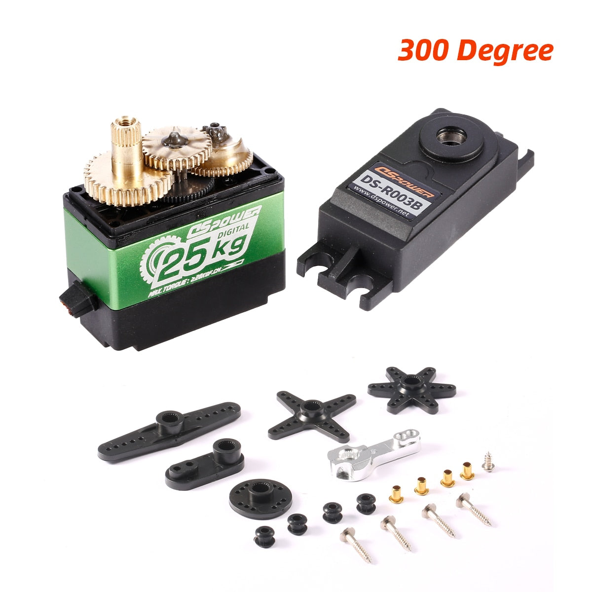 DSpower waterproof Servo high torque brushless motor Digital servo 35kg 70kg RC servo for 1/8 1/10 RC car Robot Boat helicopter