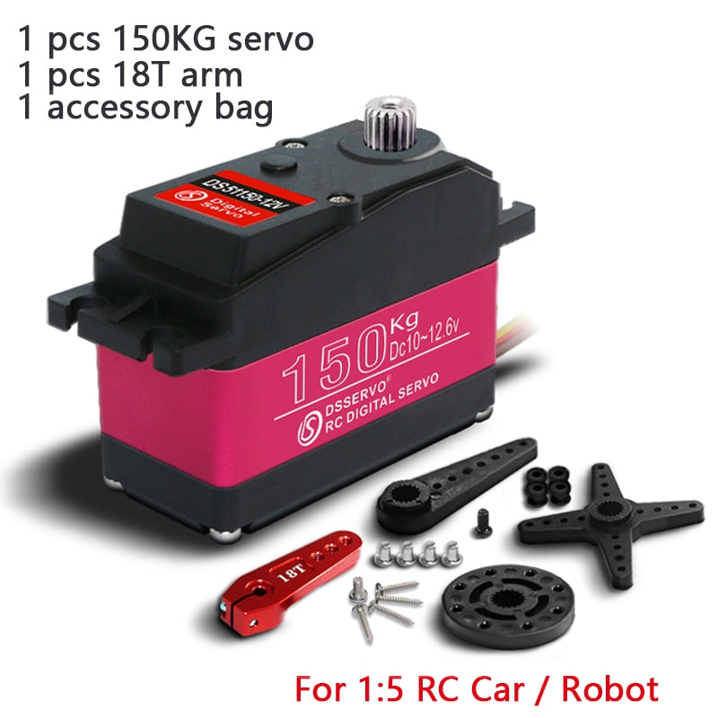 1X baja 5B servo 1/5 60Kg 80Kg 150Kg high torque Digital Servo for Redcat HPI Baja 5B SS RC servo Car compatible SAVOX-0236