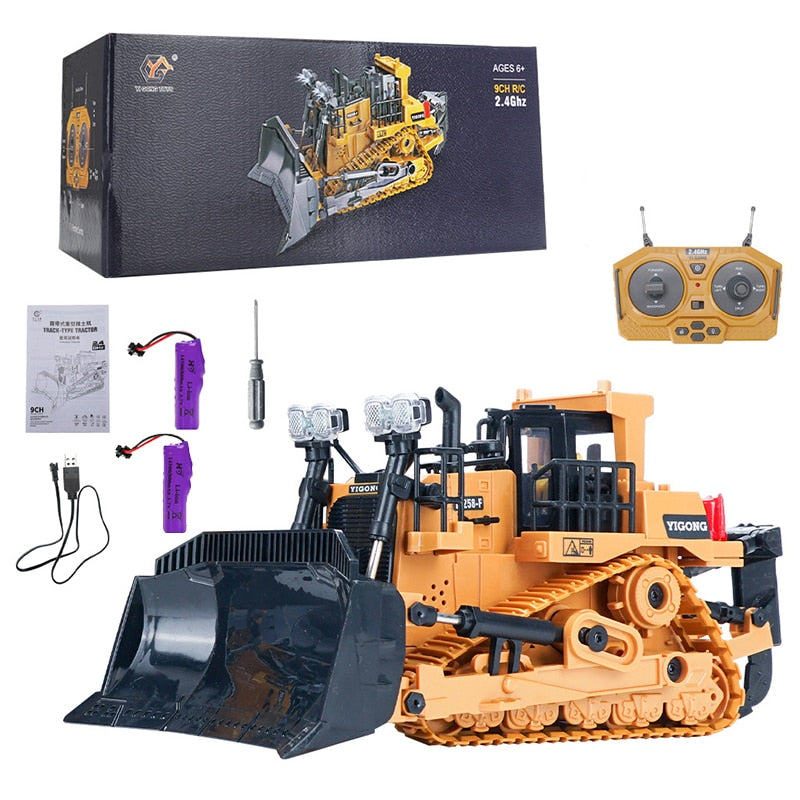 1:20 RC Excavator Dumper RC Car 2.4G Remote Control Engineering Vehicle Crawler Truck Bulldozer Children Toys for Boys Kids Gift