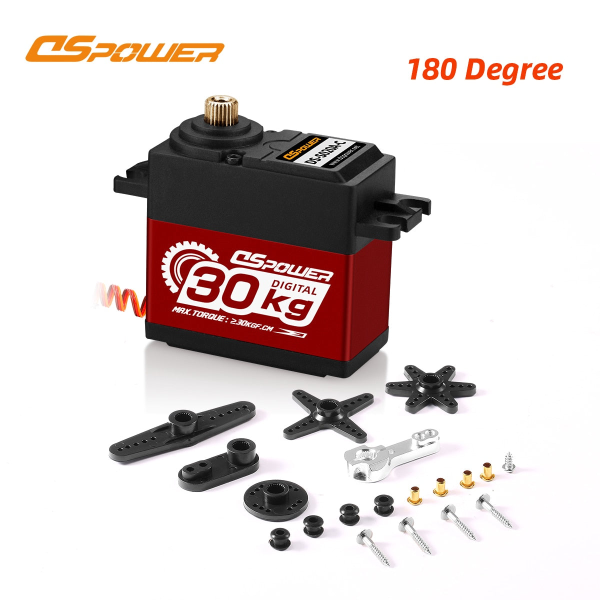 DSpower waterproof Servo high torque brushless motor Digital servo 35kg 70kg RC servo for 1/8 1/10 RC car Robot Boat helicopter