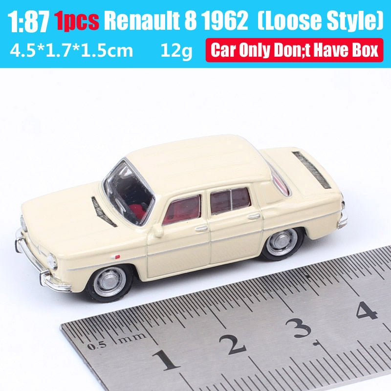 1/87 Tiny Scales Universal Hobbies Renault 8 1962 Renault 8 Gordini 1966 Diecasts &amp; Vehicle Car Model Toys Miniatures Collection