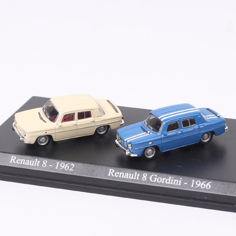 1/87 Tiny Scales Universal Hobbies Renault 8 1962 Renault 8 Gordini 1966 Diecasts &amp; Vehicle Car Model Toys Miniatures Collection