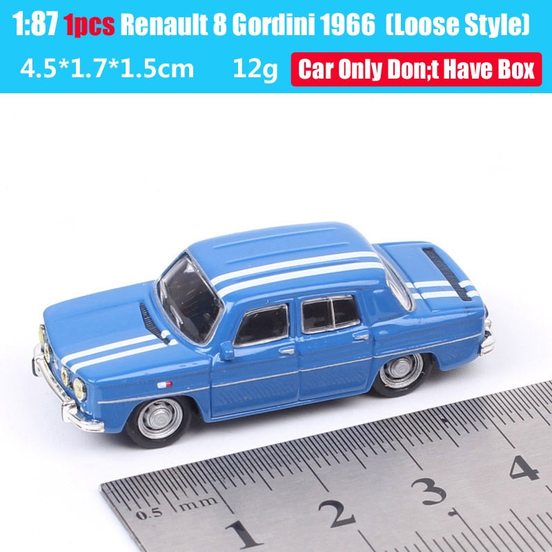 1/87 Tiny Scales Universal Hobbies Renault 8 1962 Renault 8 Gordini 1966 Diecasts &amp; Vehicle Car Model Toys Miniatures Collection