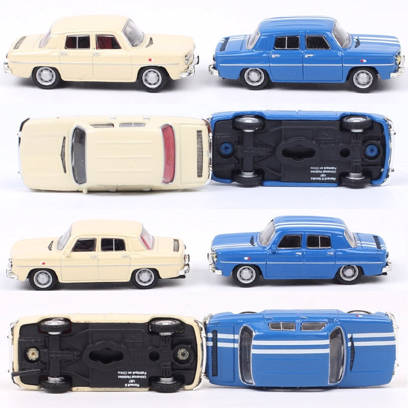 1/87 Tiny Scales Universal Hobbies Renault 8 1962 Renault 8 Gordini 1966 Diecasts &amp; Vehicle Car Model Toys Miniatures Collection