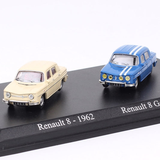 1/87 Tiny Scales Universal Hobbies Renault 8 1962 Renault 8 Gordini 1966 Diecasts &amp; Vehicle Car Model Toys Miniatures Collection